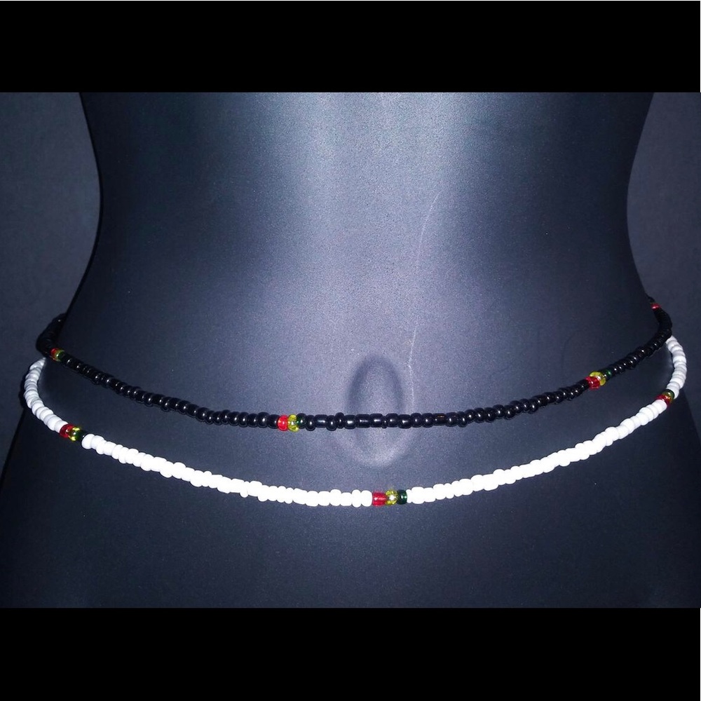 African waist beads